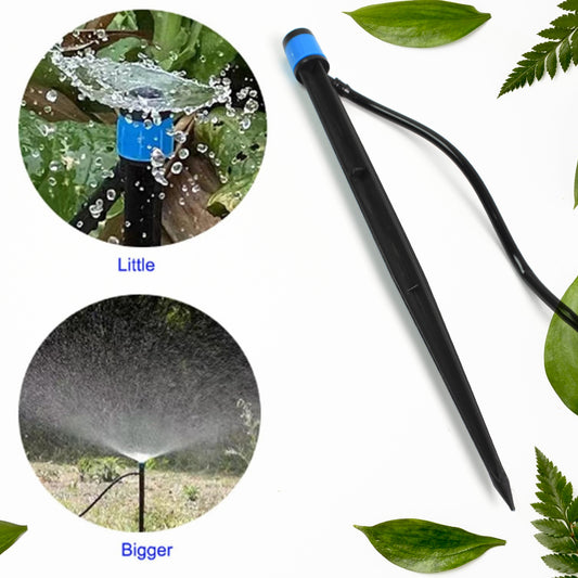 Wukusy garden water flow drippers sprayer for efficient irrigation in outdoor gardens, shown in a close-up image.