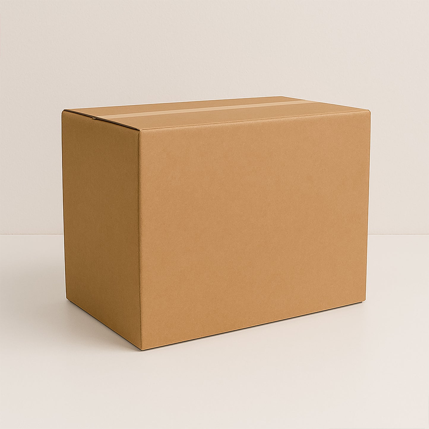 Heavy-duty brown packing box for products, 24x43x29 cm, by Wukusy, ideal for secure hardware packaging.