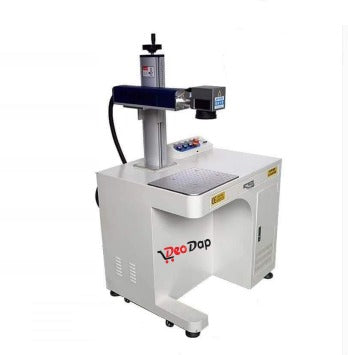 Wukusy 30W laser machine with computer, i3 processor, 128GB SSD, 4GB RAM, HDMI screen, and 2-year warranty.