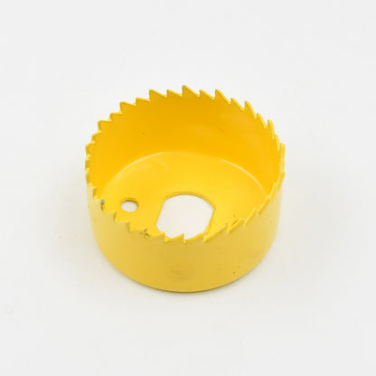 Wukusy door lock installation hole saw kit with 22mmx150mm cutting size, perfect for hardware fitting and door lock setup.
