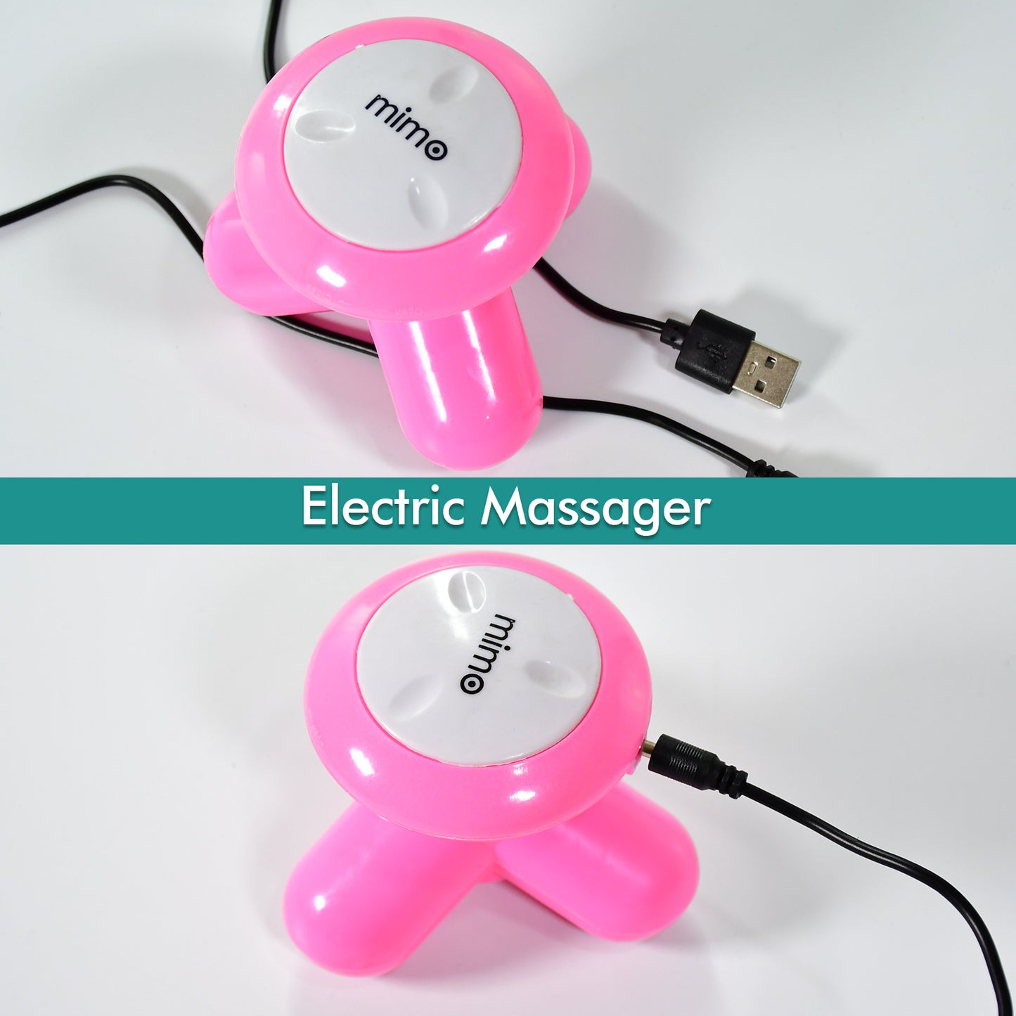 Wukusy USB vibration full body massager for health and beauty, featuring ergonomic design and multiple massage settings.