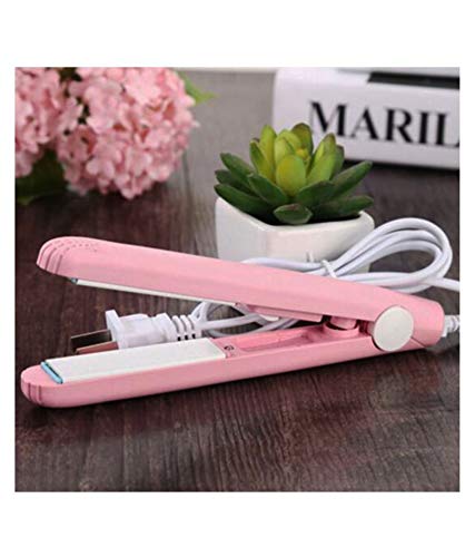 Wukusy 1215 Mini Portable Electronic Hair Straightener and Curler, compact health and beauty tool for styling hair
