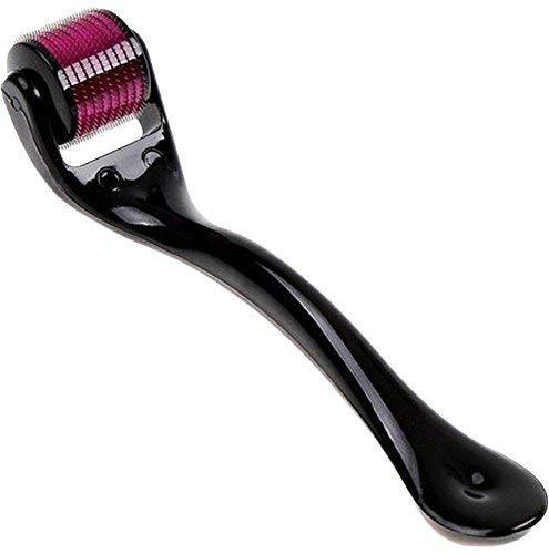 Wukusy 1280 Derma Roller for anti-aging, facial scrubs, scar removal, and hair regrowth in a health and beauty setting.