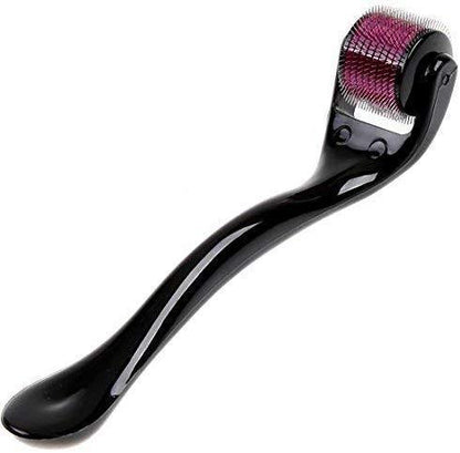 Wukusy 1280 Derma Roller for anti-aging, facial scrubs, scar removal, and hair regrowth in a health and beauty product image.