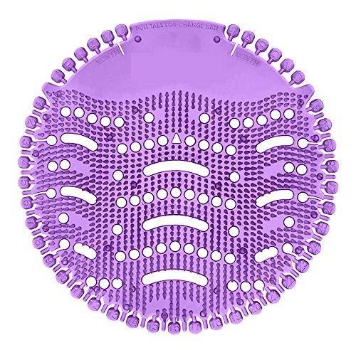 Wukusy 1310 Anti Splash Urinal Round Screen Mat for health and beauty, designed to reduce splashes in public restroom urinals.