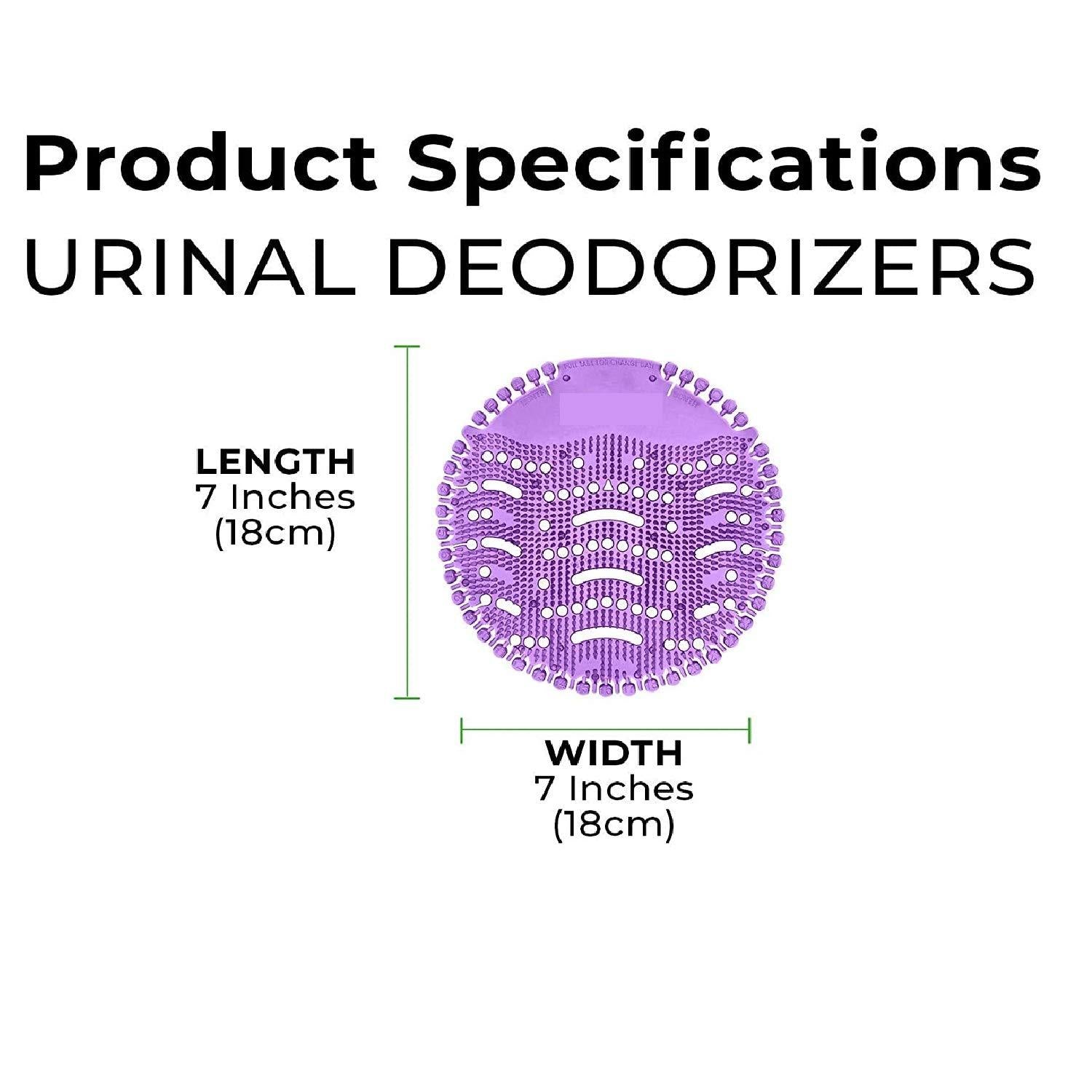 Wukusy 1310 Anti Splash Urinal Round Screen Mat for hygiene and splash control in health and beauty facilities
