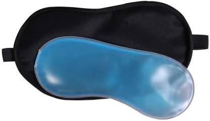 Wukusy 1318 eye mask with ice pack for sleeping and relaxation, featuring a soft fabric cover and adjustable strap for comfort.