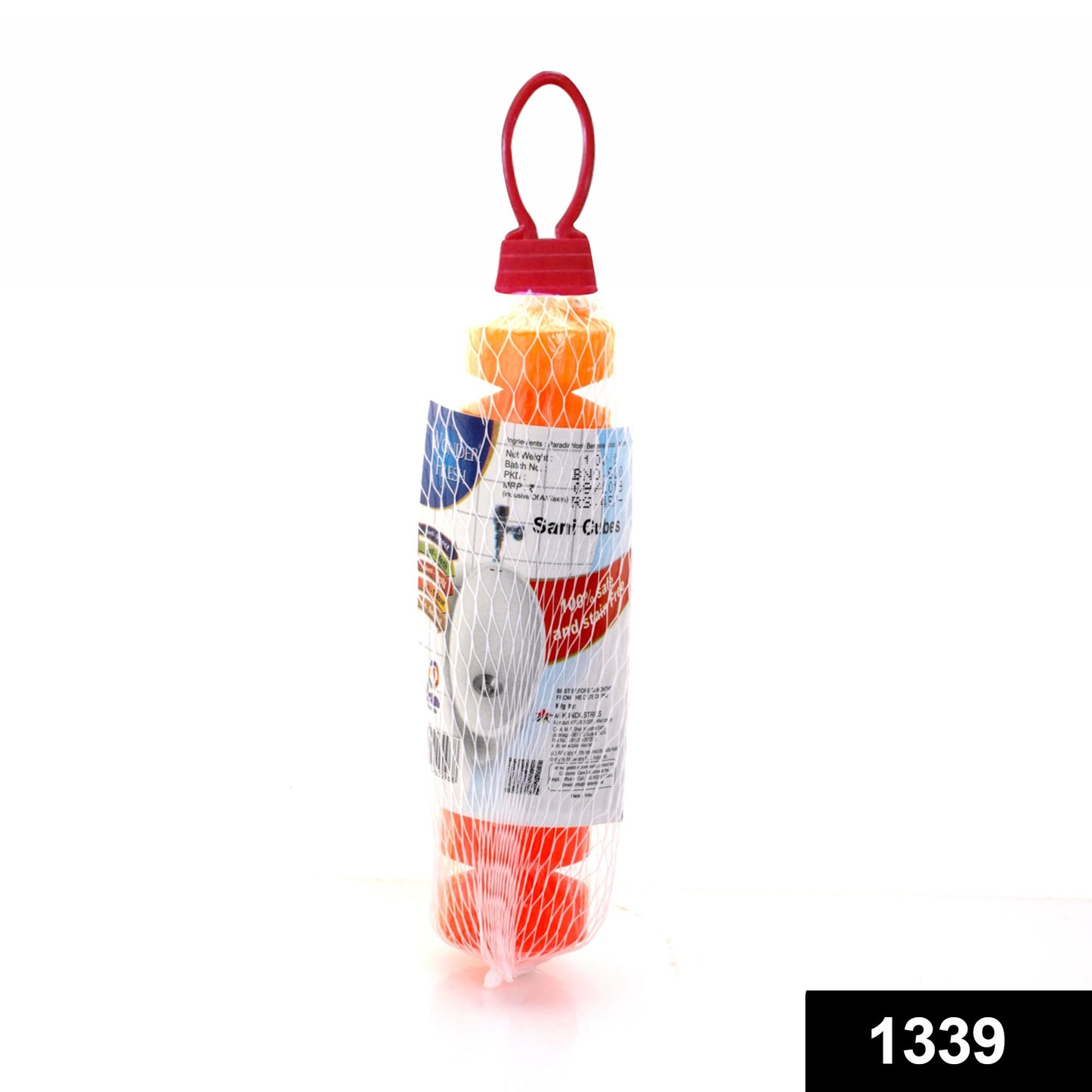 Wukusy 1339 Sanitary Urinal Cubes in 100 grams, designed for hygiene and freshness in health and beauty settings.