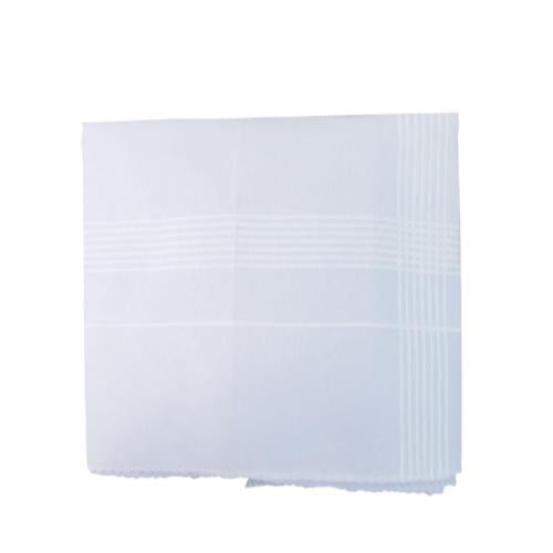 Set of 12 Wukusy men's king size formal handkerchiefs for office use, made of soft fabric, ideal for daily health and beauty needs.