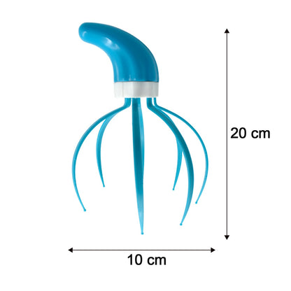 Wukusy Super Life Refreshing Head Massager with ergonomic hand grip, designed for relaxing scalp and head massage.