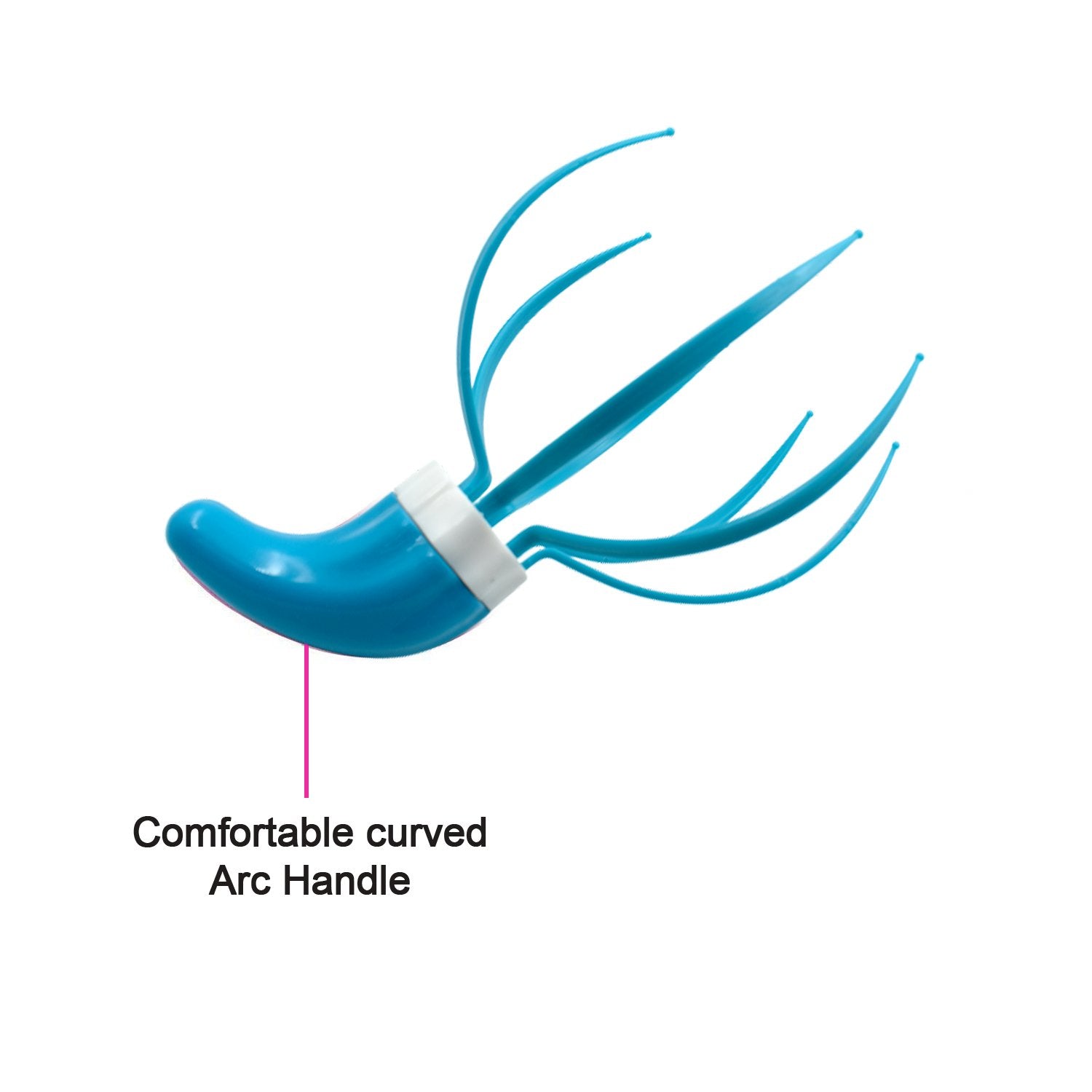 Wukusy Super Life Refreshing Head Massager with ergonomic hand grip, designed for scalp relaxation and stress relief.