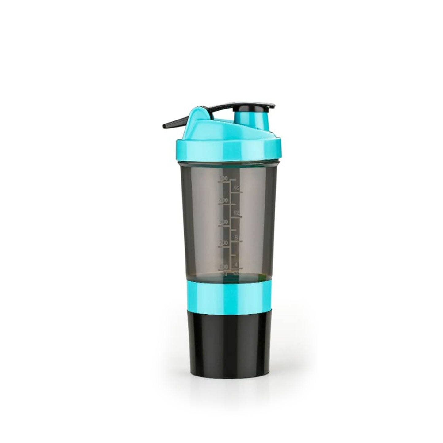 Wukusy Gym Shaker Bottle for protein shakes, with a sleek design and secure lid, ideal for health and fitness enthusiasts.