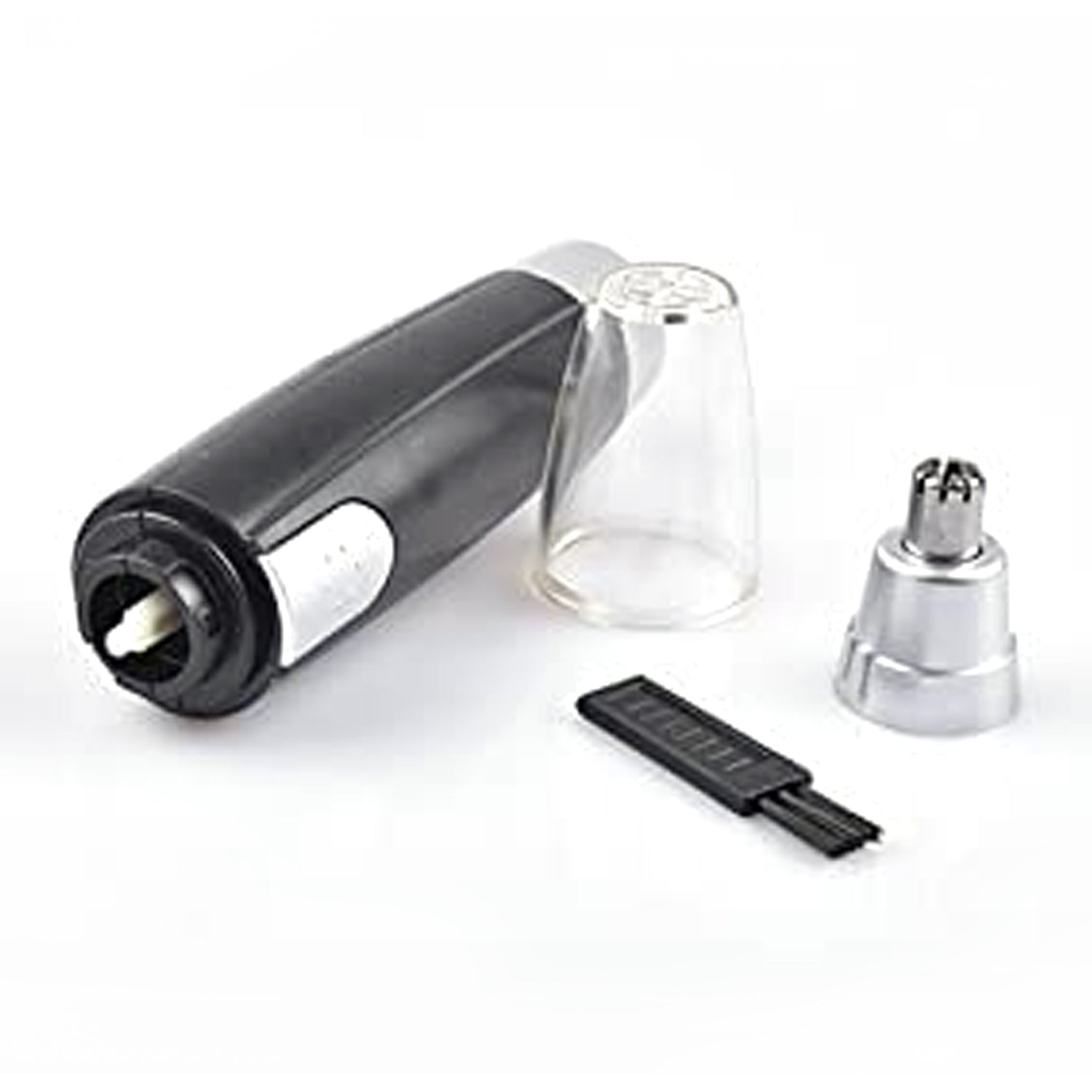 Wukusy 6003 Sharp Ear and Nose Hair Trimmer, professional heavy-duty steel nose clipper, battery-operated for personal grooming.
