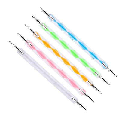 Wukusy 6020 Nail Art Point Pen and Set for women and ladies, used for fashionable nail designs and decoration.