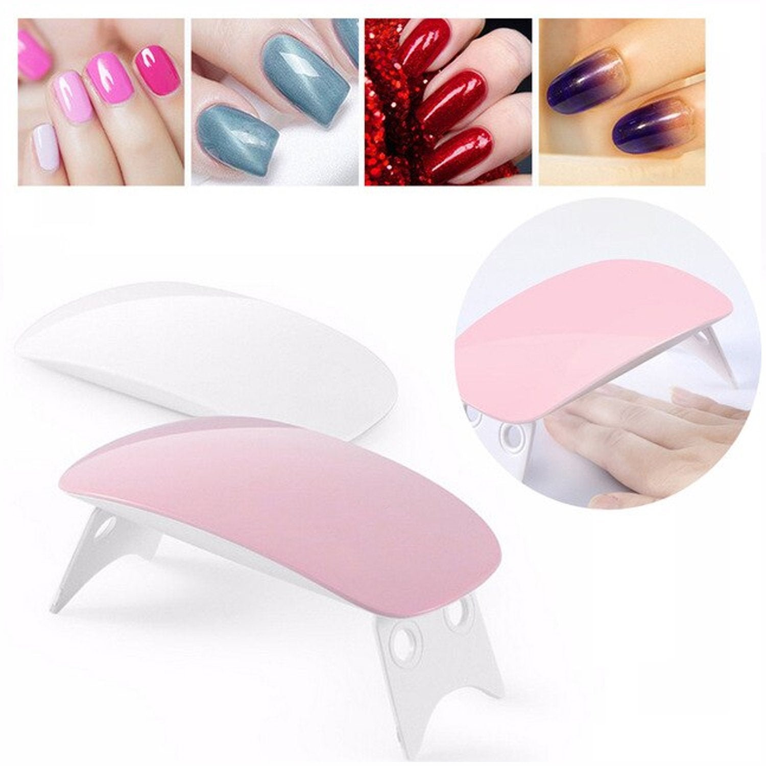Wukusy 6060 Professional Nail Polish Dryer Machine for quick, efficient nail drying in health and beauty salon settings.