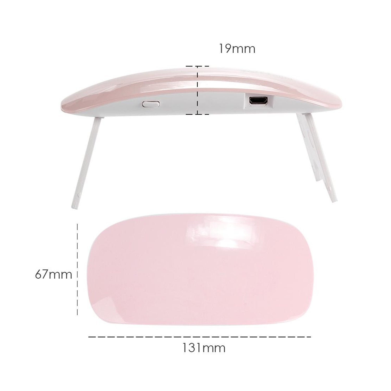 Wukusy 6060 professional nail polish dryer machine for quick, even drying of gel and regular nail polishes in health and beauty.