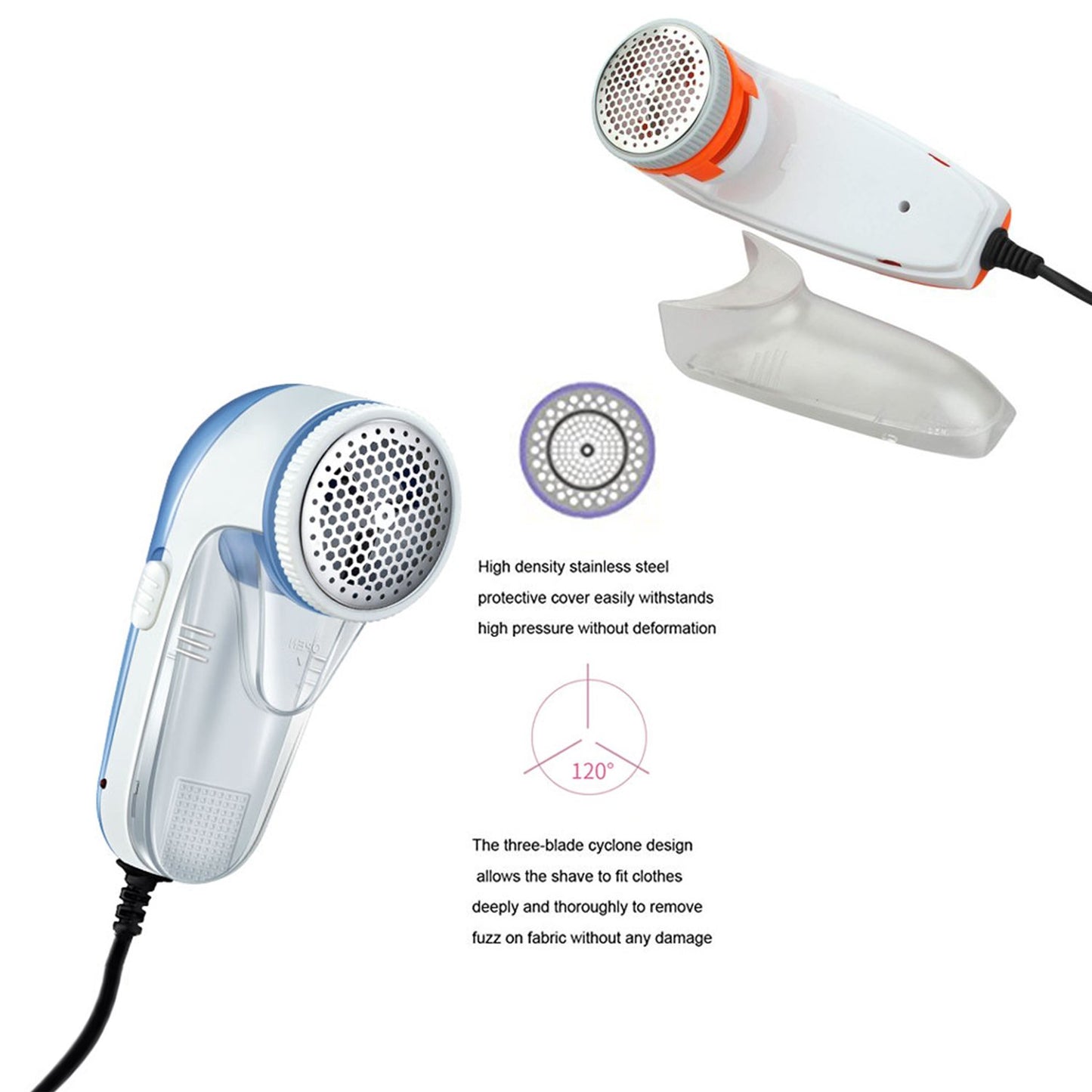 Wukusy Creative Mind lint remover for woolens, sweaters, blankets, and jackets, effective for removing lint and fuzz.