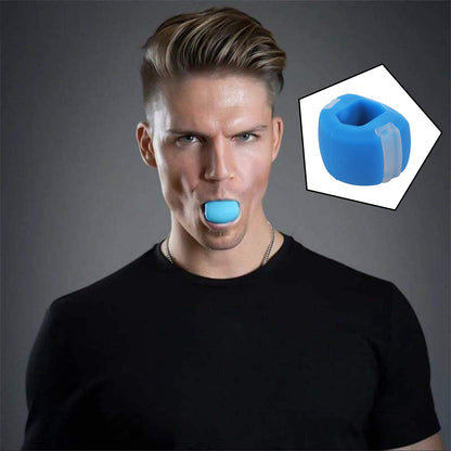 Wukusy 6101c CN Mix Jaw Exerciser for shaping a sharp, chiseled jawline, used for facial muscle toning and jawline enhancement.