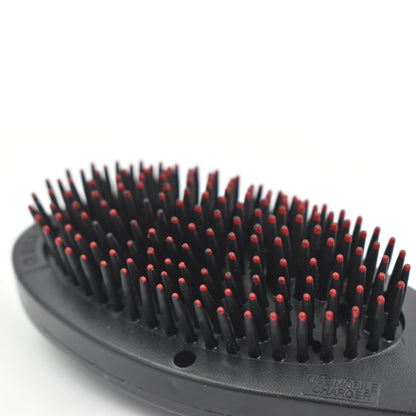 Wukusy Electric Vibrating Massager Comb for hair, designed to stimulate scalp and improve hair health with gentle vibrations.
