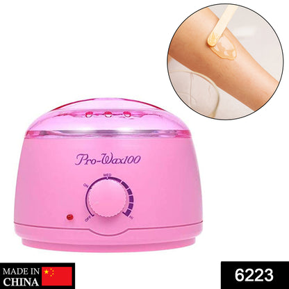Wukusy 6223 Wax Heater Machine for oil and wax, automatic heater with auto cut-off, used for hair removal or beauty treatments.