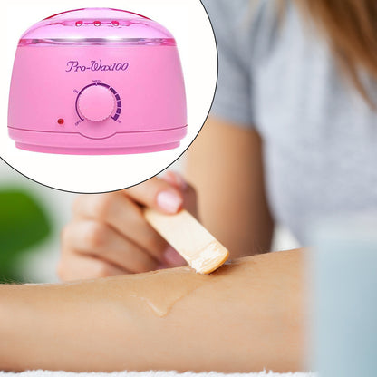 Wukusy 6223 Wax Heater Machine for oil and wax, automatic warmer with auto cut-off, used for hair removal and beauty treatments.
