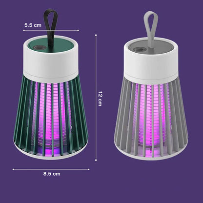 Wukusy mosquito killer machine with USB power, electric LED lamp for indoor and outdoor mosquito trapping and bug zapping.