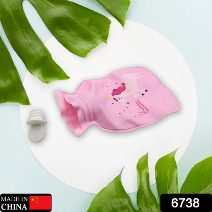 Wukusy mix design printed small hot water bag for pain relief, neck, shoulder, menstrual cramps, and hot and cold therapy, leak-proof.