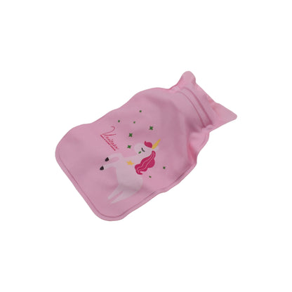 Wukusy mix design printed small hot water bag for pain relief, neck, shoulder, hand, foot warming, and menstrual cramp therapy.