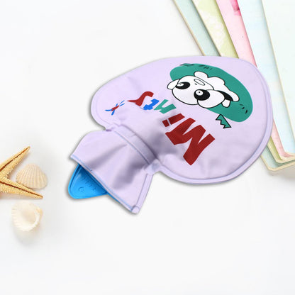Wukusy hot water bottle bag for pain relief, soft fabric cover with zipper, designed to keep hot water bottles warm and comfortable.