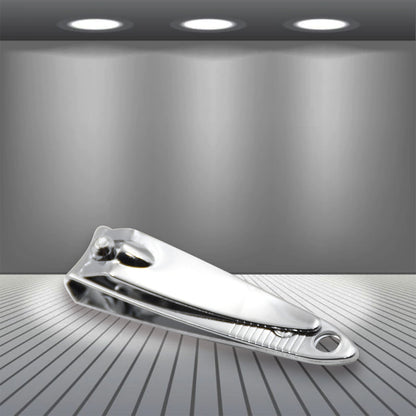 Wukusy 4-piece mini nail clipper set with plastic storage case, includes multifunctional beauty nail tools for grooming.