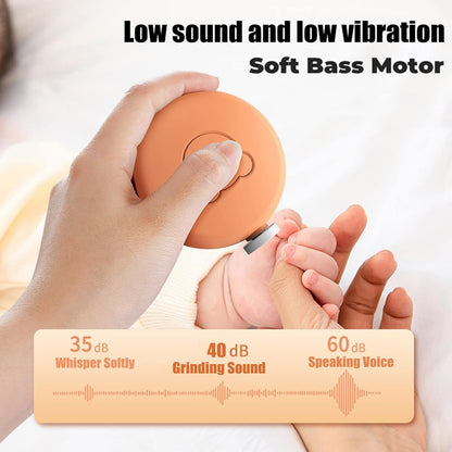 Wukusy baby nail trimmer and manicure care set with gentle tools for safe infant nail grooming and trimming.