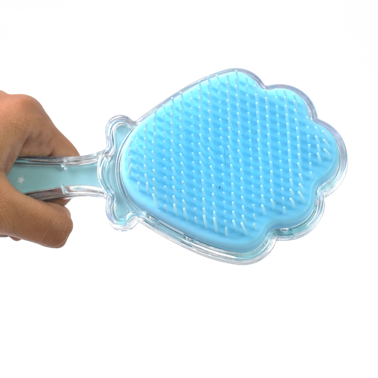 Wukusy cartoon hair brush and massage shower comb for wet hair, designed for gentle detangling and scalp massage in health and beauty.