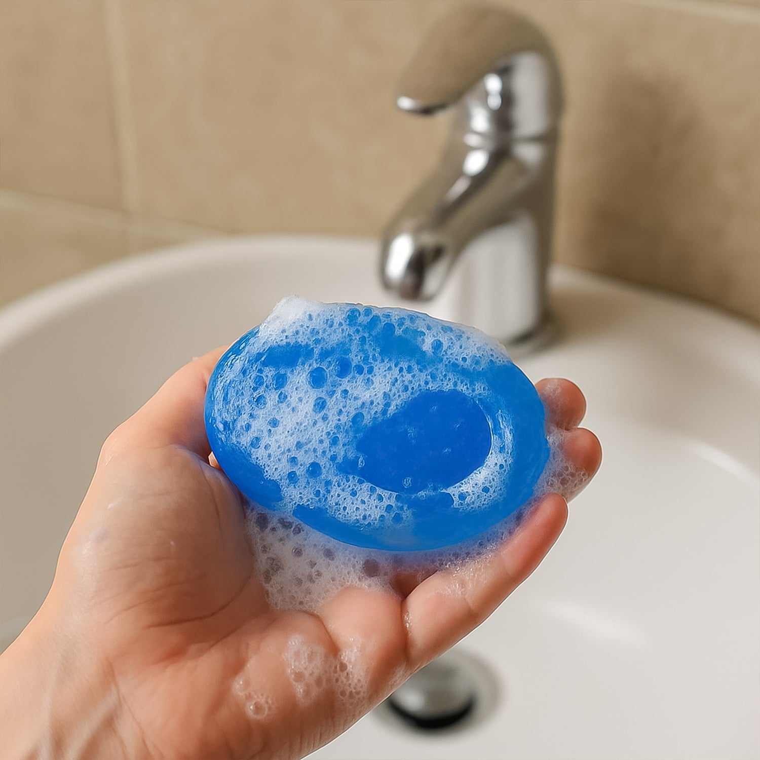 Wukusy Doctor Chhoices Aqua Soap in a single package, health and beauty product with a clean, refreshing appearance.