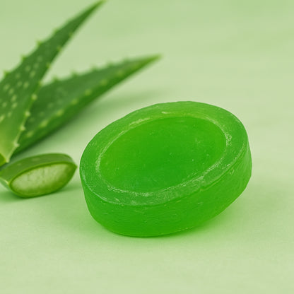 Wukusy Doctor Chhoices Aloe Vera Herbal Bath Soap, premium health and beauty soap bar with aloe vera for soothing skin.