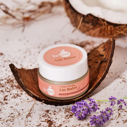 Wukusy Inlief Moisturizing Nourishing Lip Balm in 15g tube, featuring natural ingredients for soft, hydrated lips.