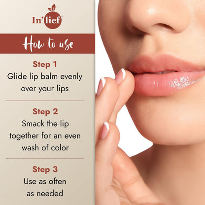 Wukusy Inlief Moisturizing Nourishing Lip Balm in 15g container, smooth and hydrating for healthy lips, Health & Beauty product.
