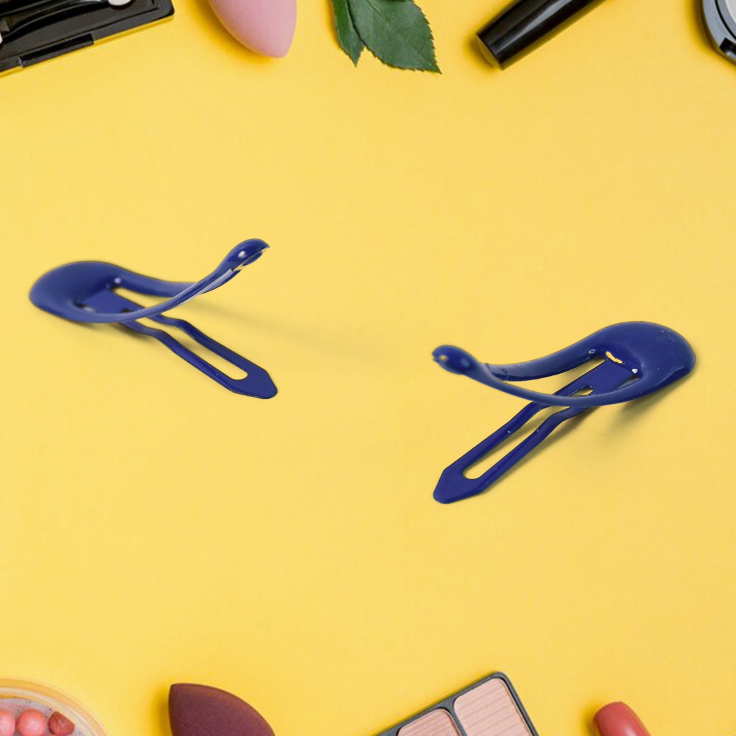 Set of 12 Wukusy metal hair clips, stylish and durable hair accessories for everyday use, shown in a variety of sizes and shapes.