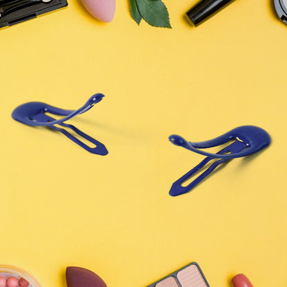 Set of 12 Wukusy metal hair clips, stylish and durable hair accessories for everyday use, shown in a variety of sizes and shapes.