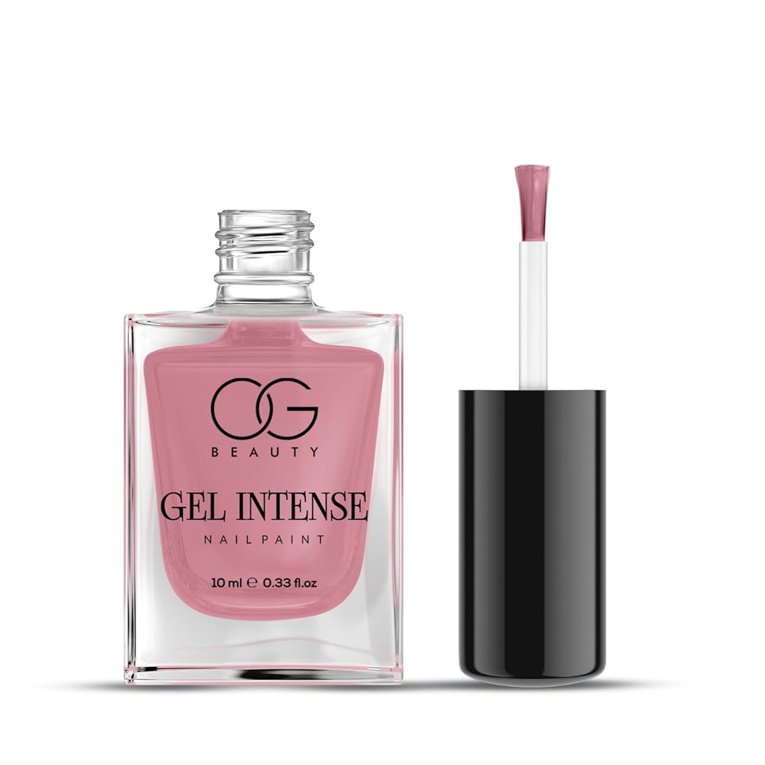 Wukusy Og Beauty Lilac Love Gel Intense Nail Polish in 10ml bottle, vibrant lilac color, perfect for healthy, stylish nails.