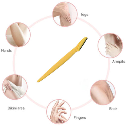 Wukusy Precision Facial Eyebrow Razor and Trimmer for shaping eyebrows and removing facial hair, compact and easy to use.