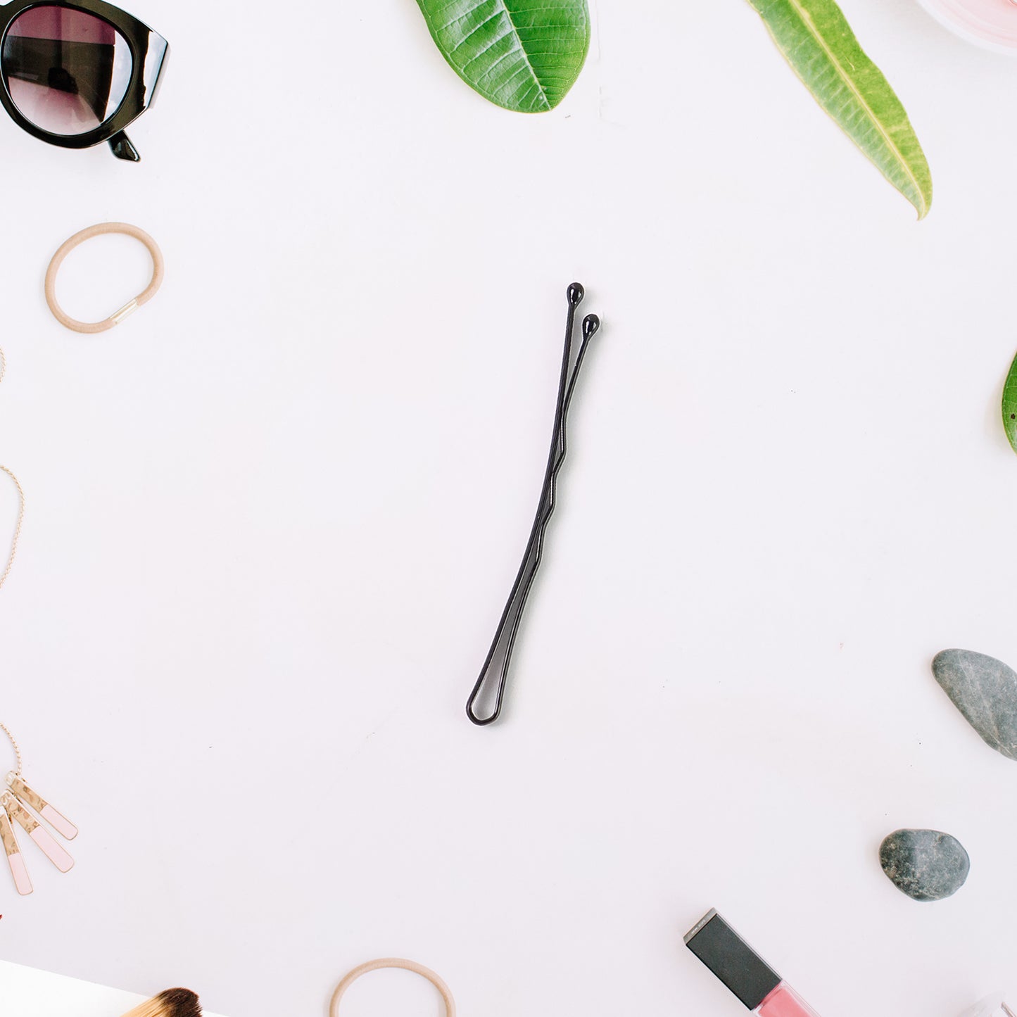 Wukusy Premium Hair Bobby Pins Set of 12, durable metal hair accessories for secure styling and everyday use.