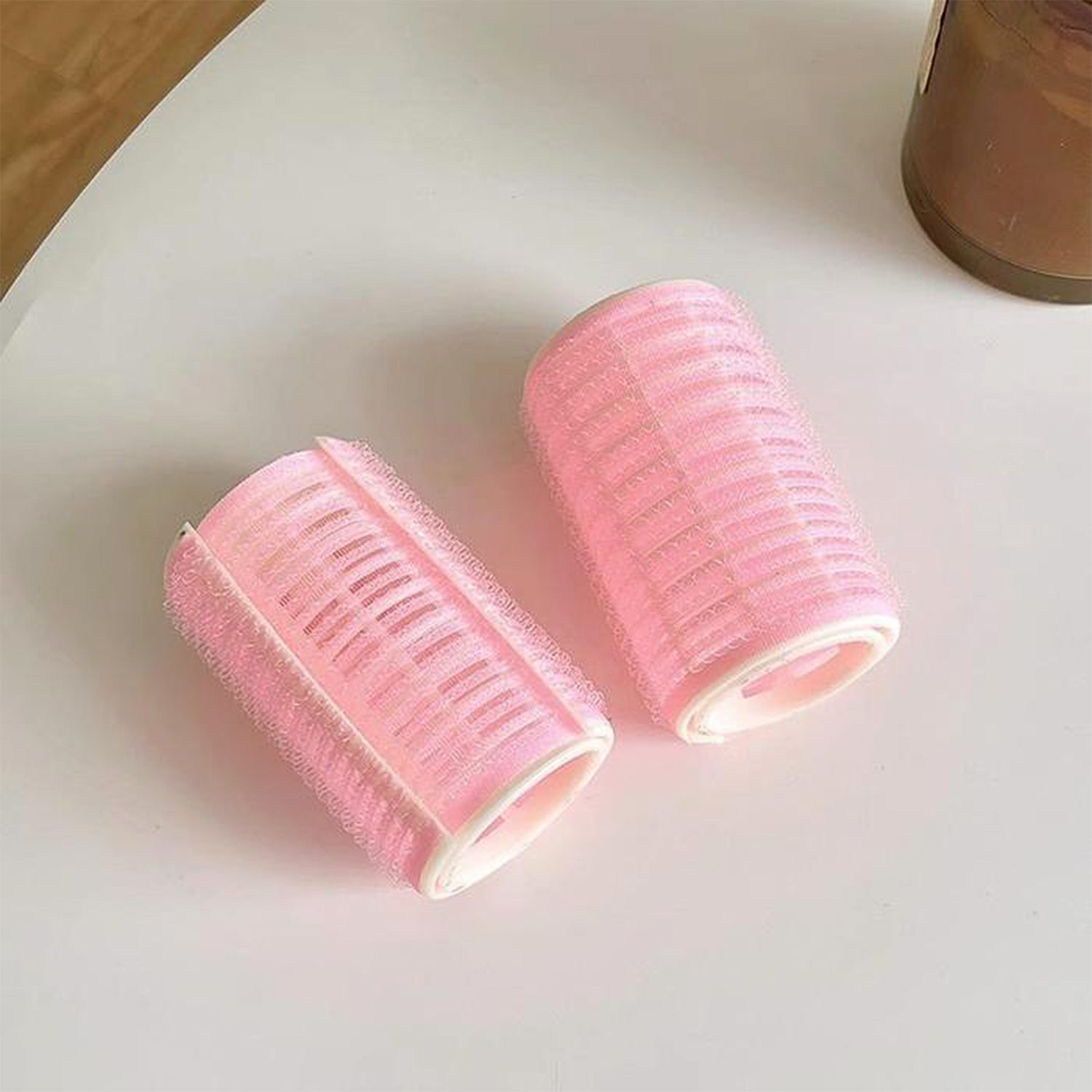 Wukusy Premium Self-Grip Hair Styling Velcro Rollers Set for easy, heat-free hair volume and curl creation in health and beauty.