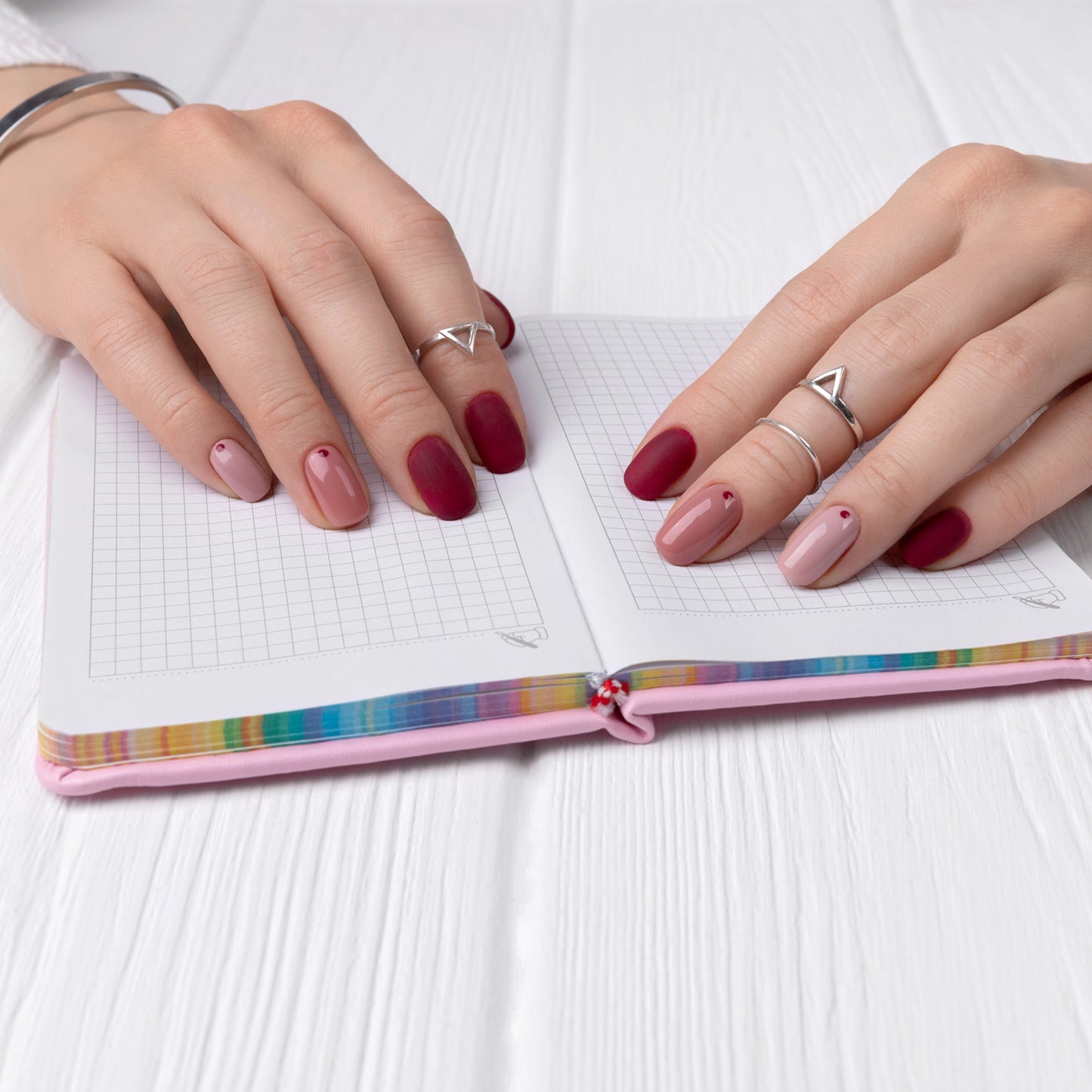 Double-sided professional nail filer by Wukusy, a versatile nail shaper and file for smooth, well-groomed nails.