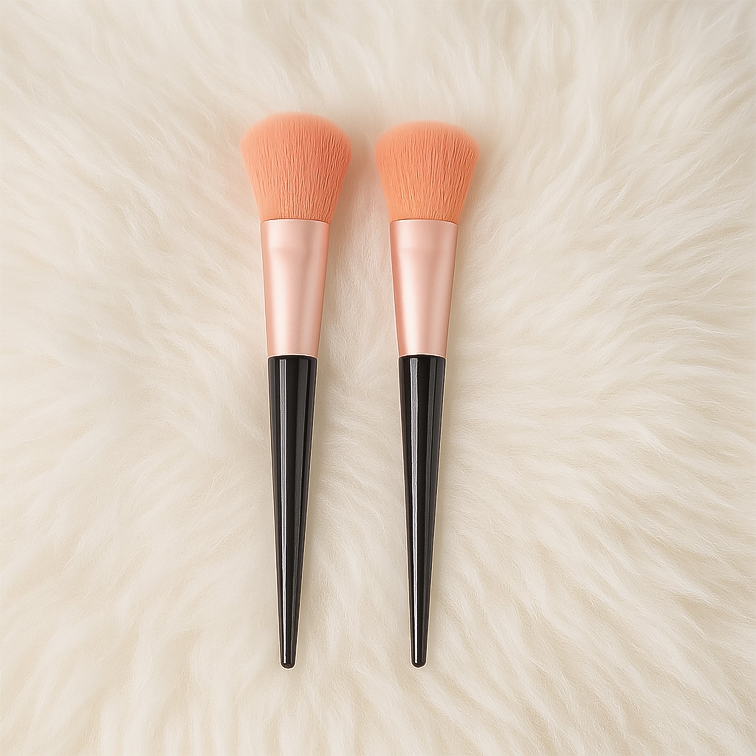 Wukusy Professional Soft Makeup Brush Set with 7 brushes for flawless application in health and beauty routines.