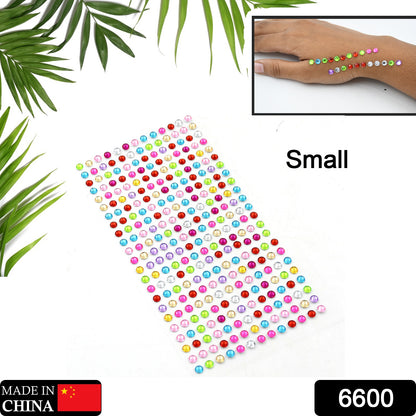 Wukusy self-adhesive multi-size shining stones and crystals for art, craft, phone decoration, jewelry, and creative projects.