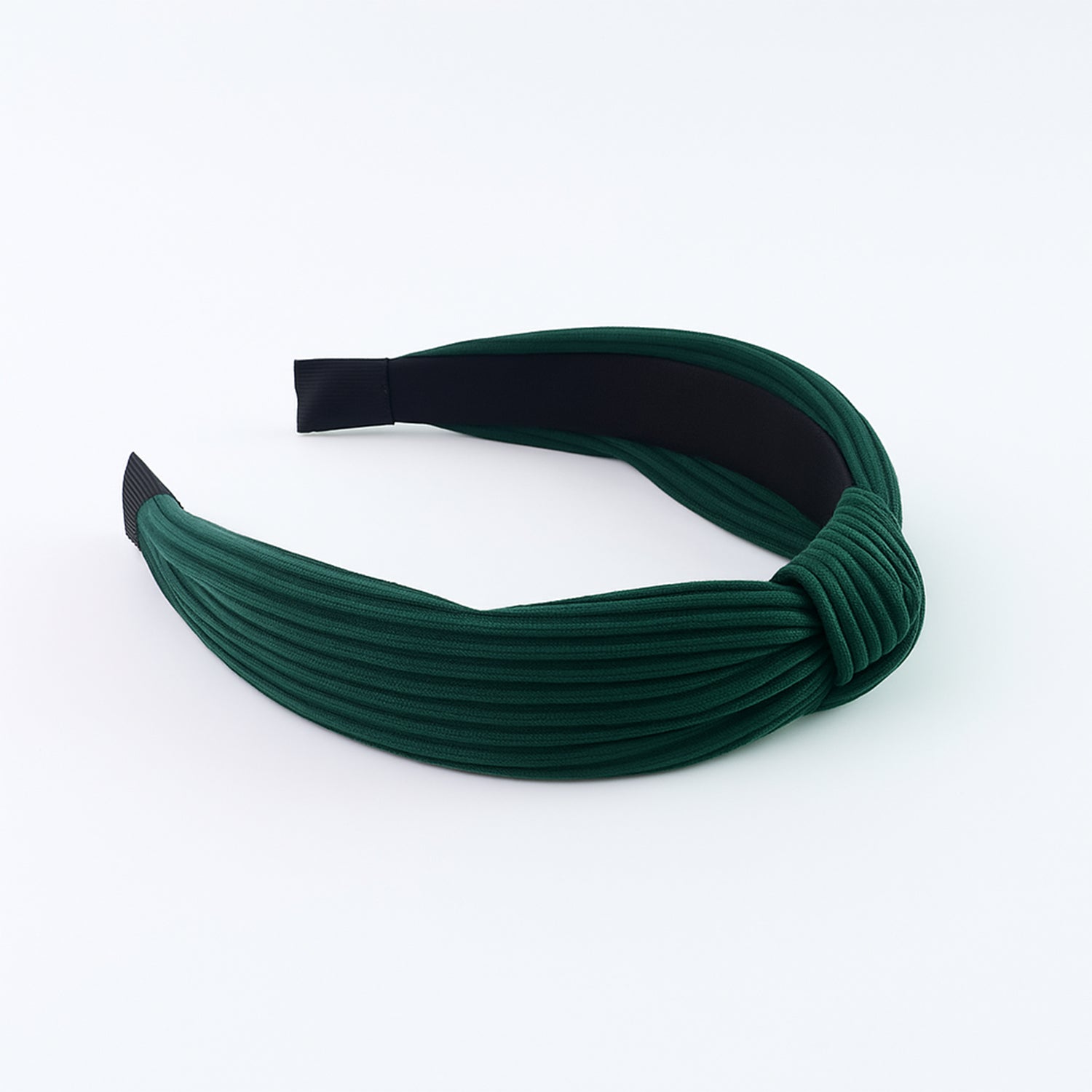 Wukusy women's ribbed texture knot design hairband in mixed styles, ideal for health and beauty hair accessories.