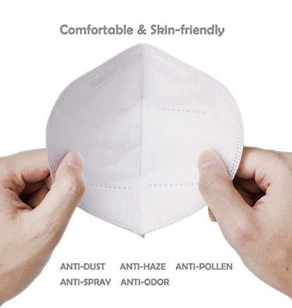 Wukusy N95 reusable and washable anti-pollution virus face mask, health care protective mask with adjustable straps and filter.