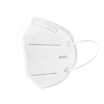 Wukusy N95 reusable and washable anti-pollution virus face mask, health care mask with adjustable straps and breathable material.
