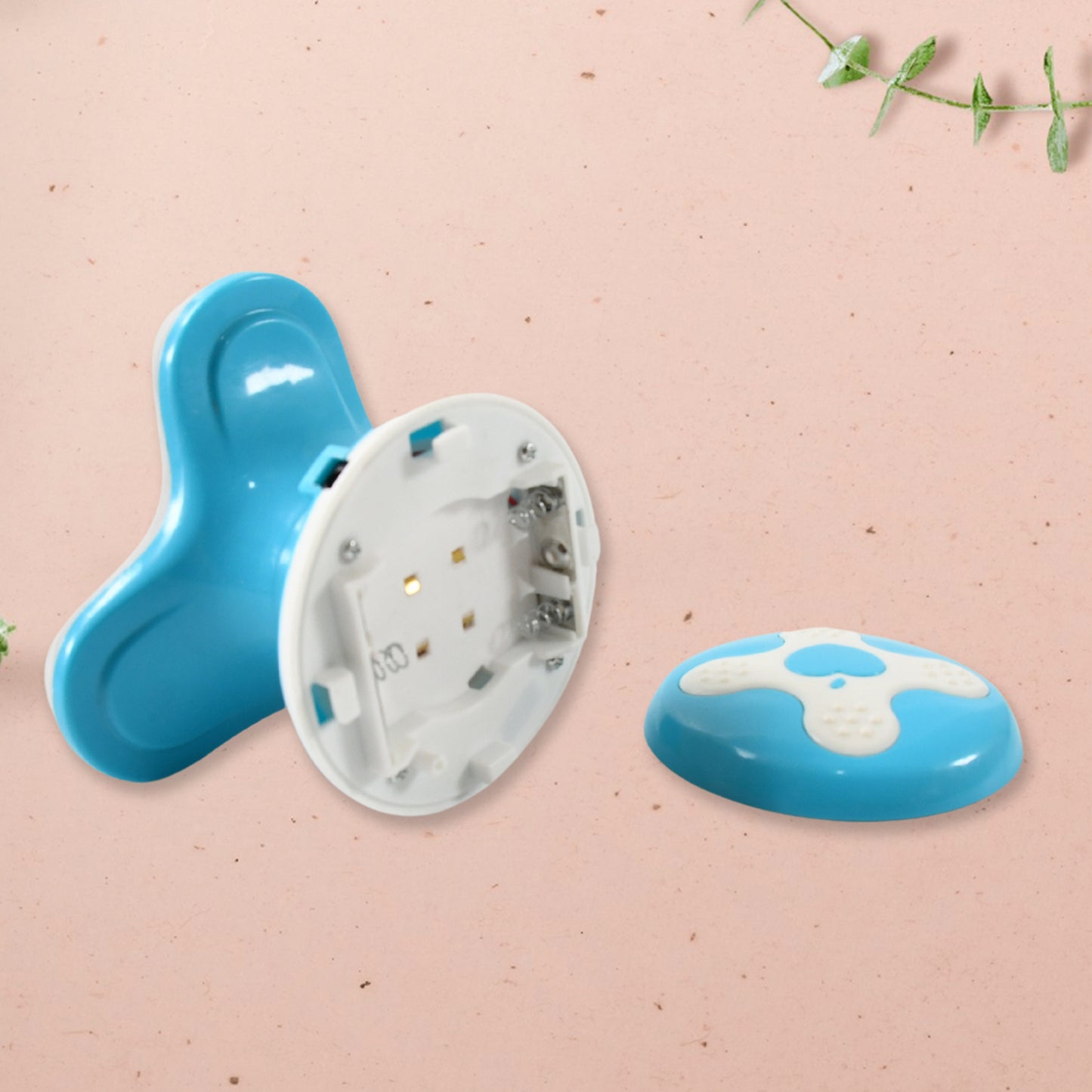 Wukusy multifunctional mini triangle electric USB massager for fatigue relief, compact health care device, battery not included