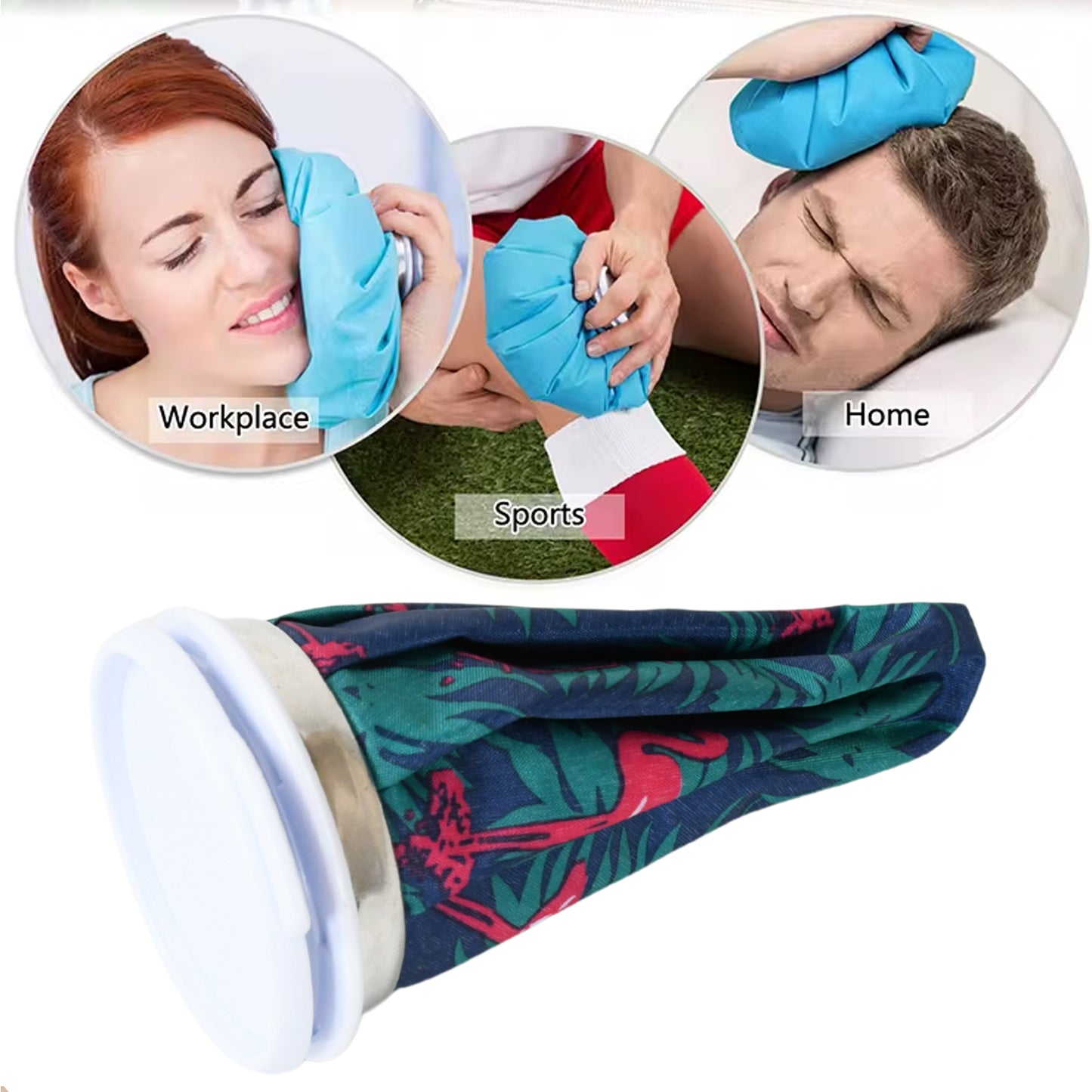 Wukusy Painreliever Ice Bag for joints, 16cm, used to reduce body joint pain with cold therapy in health care.